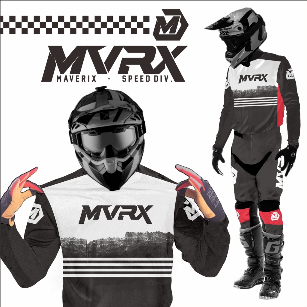 Jersey MVRX | Jersey Trail | Jersey Motocross | Jersey Custom Nama Nomor | Jersey Adventure | Jersey