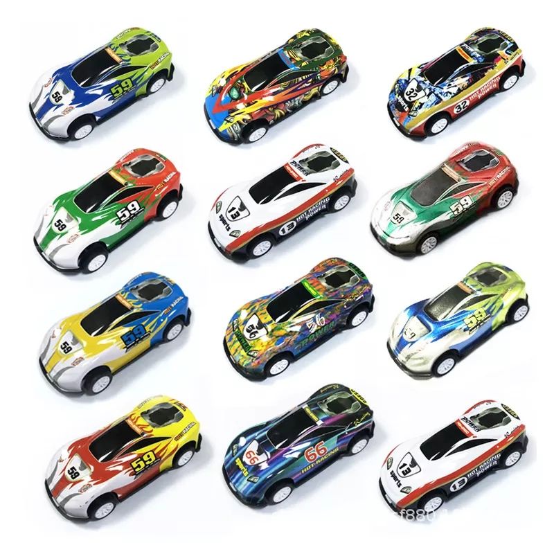 Mainan Mobil Balap Anak Mini Pull Back Bahan Alloy balap Colorfull Racing Mini Car Kids Toys