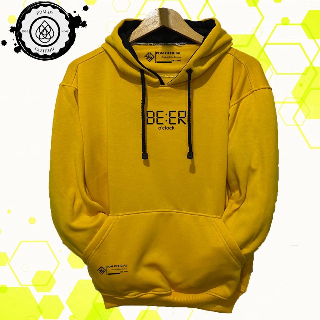 Switer Hodie Pria Gaya Keren Warna Kuning Jaket Hodie Cowok Cewek Terlaris Sweater Hoodie Laki Lak D
