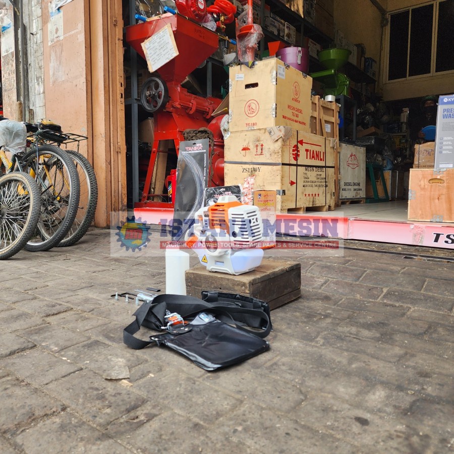 MESIN DODOS EGREK POHON SAWIT TANIKA TS 6 PALM HARVESTER MACHINE