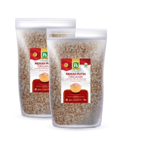 

Ω Food Station - FS Beras Merah Putih Organik 2 pcs @1kg ☄