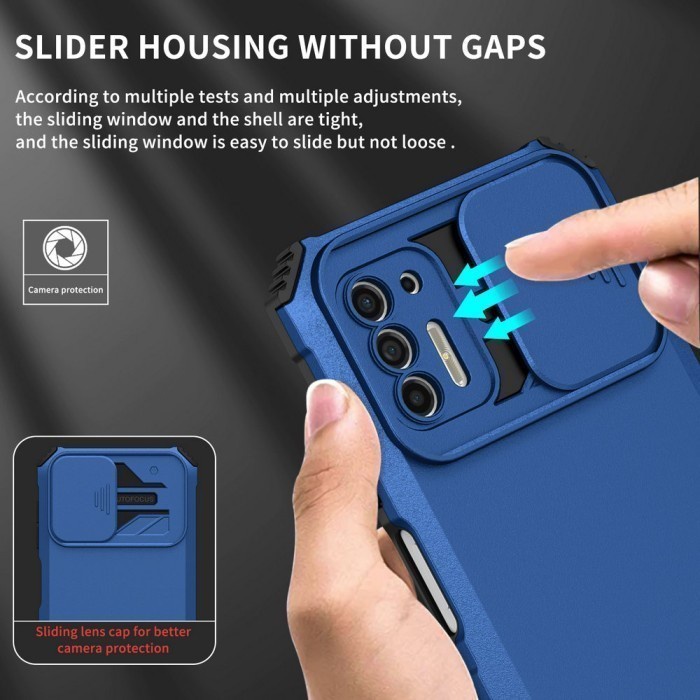 Hard case Slide Camera Stand Xiaomi Redmi Note 10 5g Redmi Note 10 Pro