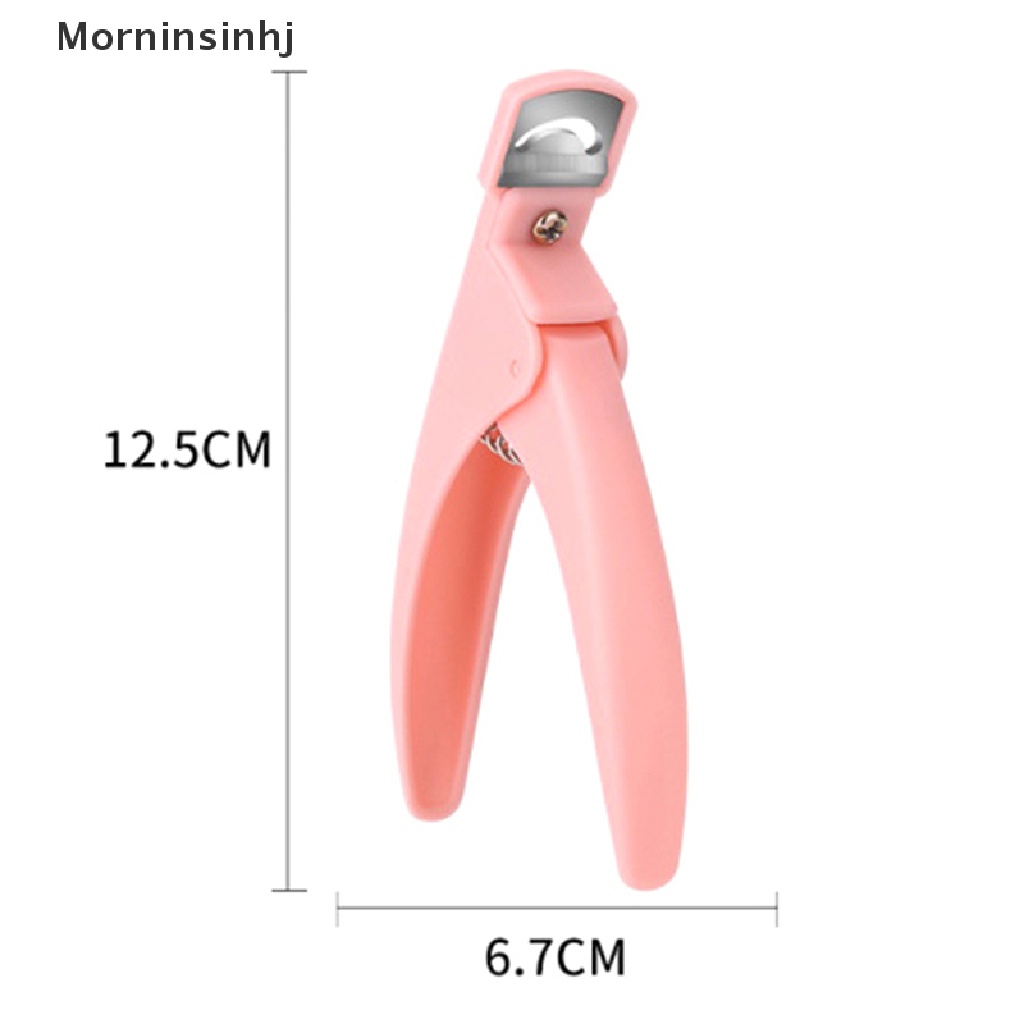 Mornin Diy French UV Gel Fake Kuku Palsu Salon Manicure Art Tip Toe Cutter Clipper id