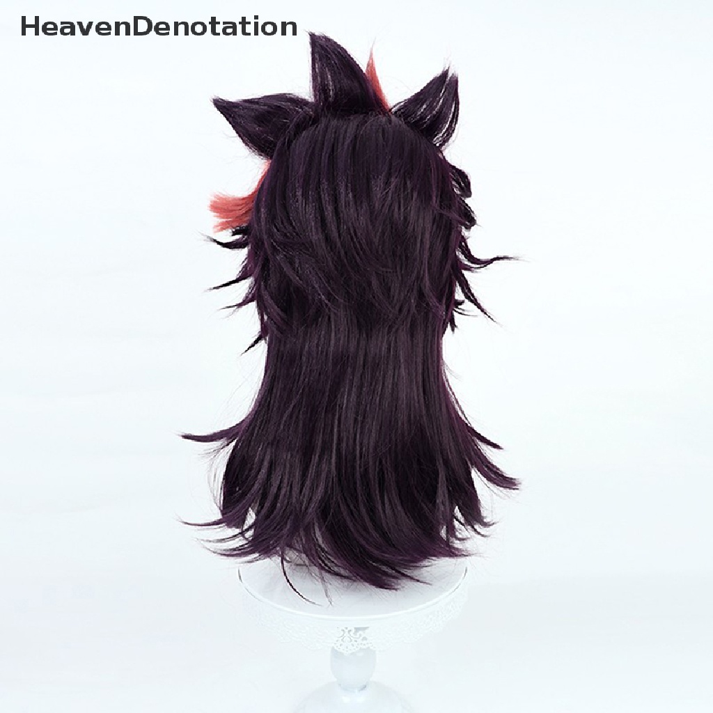 [HeavenDenotation] Anime The Witch From Mercury Jetek Cos Wig Layer Cosplay Rambut Palsu Anime HDV