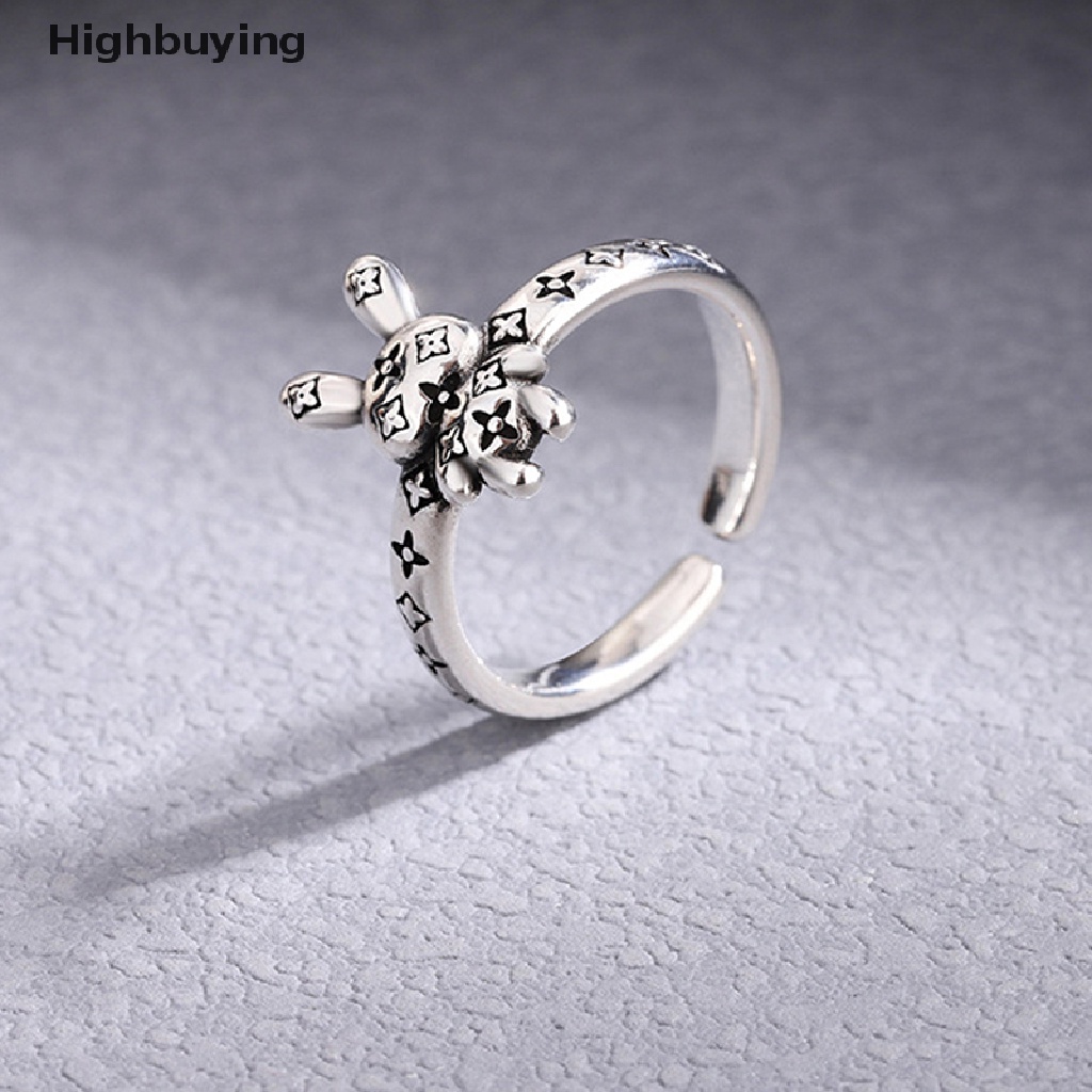 Hbid Vintage Rabbit Finger Rings Wanita Pria Baru Trendy Elegan Cute Rabbit Aksesoris Tunangan Pernikahan Pesta Vintage Perhiasan Hadiah Glory