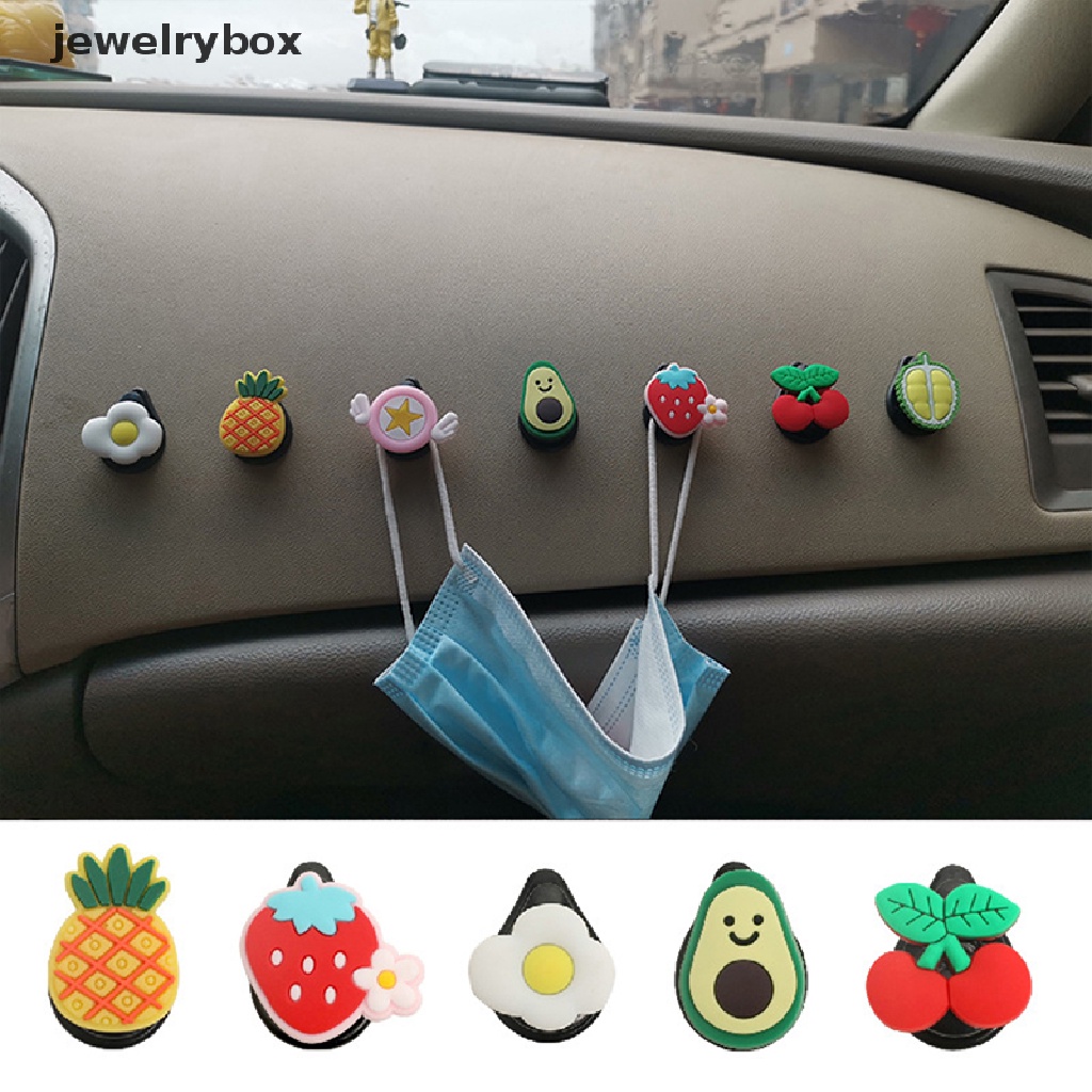 [jewelrybox] Kait Penyimpanan Dekorasi Rumah Bentuk Hewan Buah Gantungan Dinding Kait Dekorasi Mobil Hooks Boutique