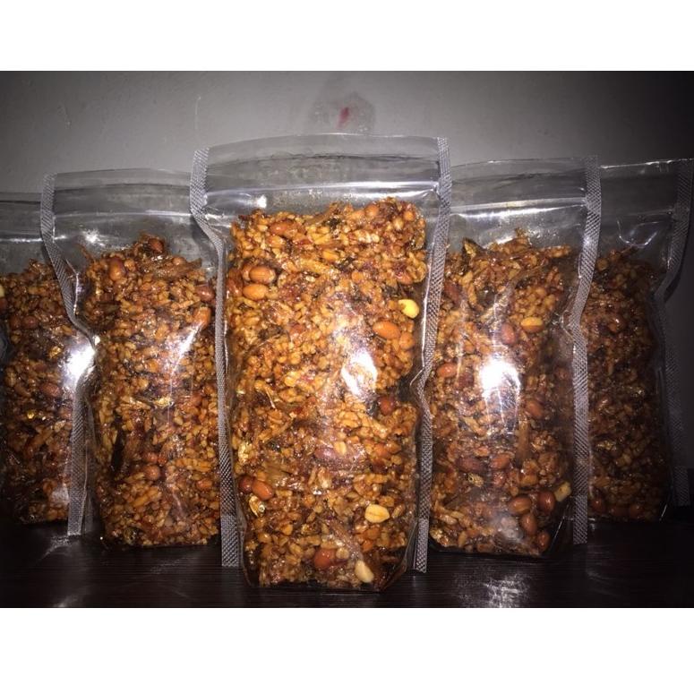 

《packingaman》 Kering Tempe, Teri Super & Kacang Tanah Bali / Orek Tempe / Sukri 250gr