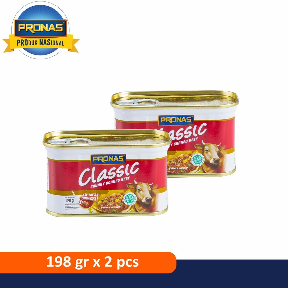 

Terlaku.../ PRONAS Kornet Sapi dengan Daging Suwir 198 g (CHUNKY) Bundling 2 pcs