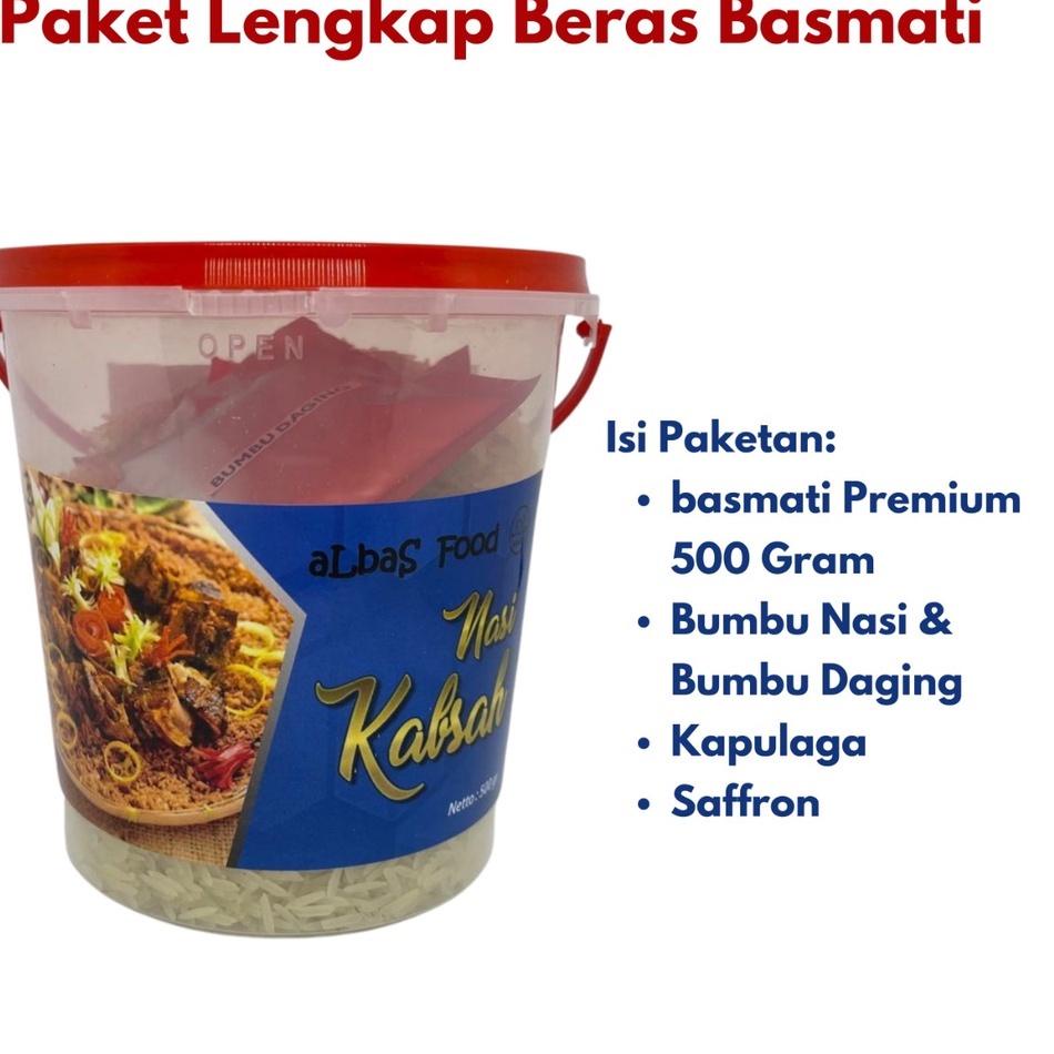 

☀ Beras Basmati dan Bumbu aLBaS Untuk Nasi Mandi, Kebuli, Briyani Masakan Khas Timur Tengah Untuk 7 Porsi ♤