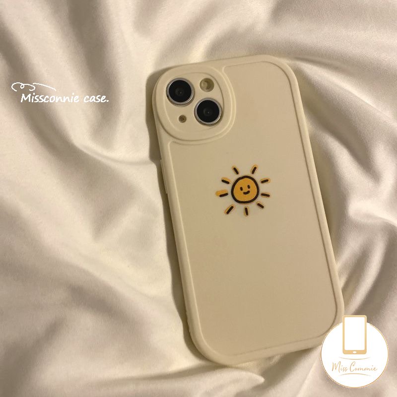 Casing Realme C35 C25Y C30 C12 8Pro C11 C55 10 C20 C21Y C15 C31 C17 C2 C3 GT C20A C53 C25s Realme8 5i 5 9i 8i 7i 5 6i 6s 6 C21 Soft Tpu Simple Warna Solid Bulan Matahari Case Pasangan