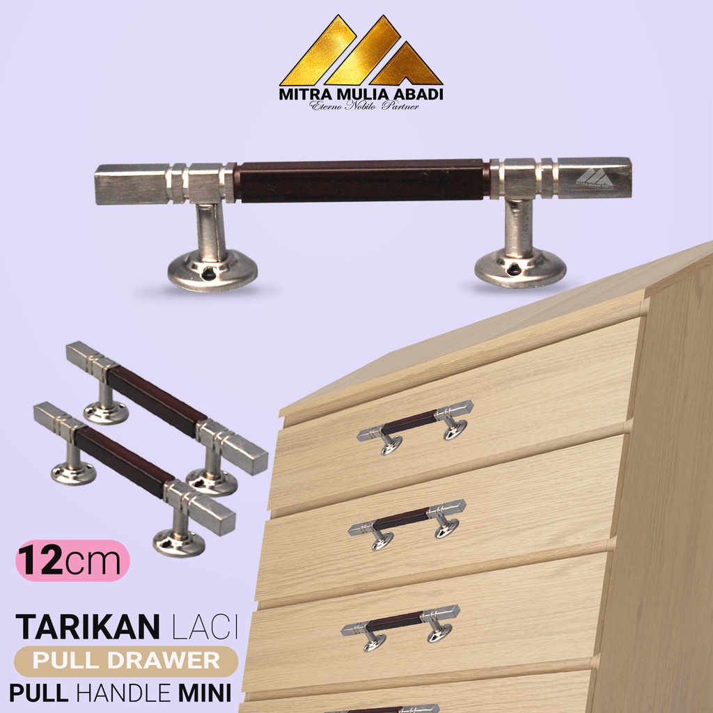 Tarikan Laci Drawer Pull Mini 12cm Modern Minimalis