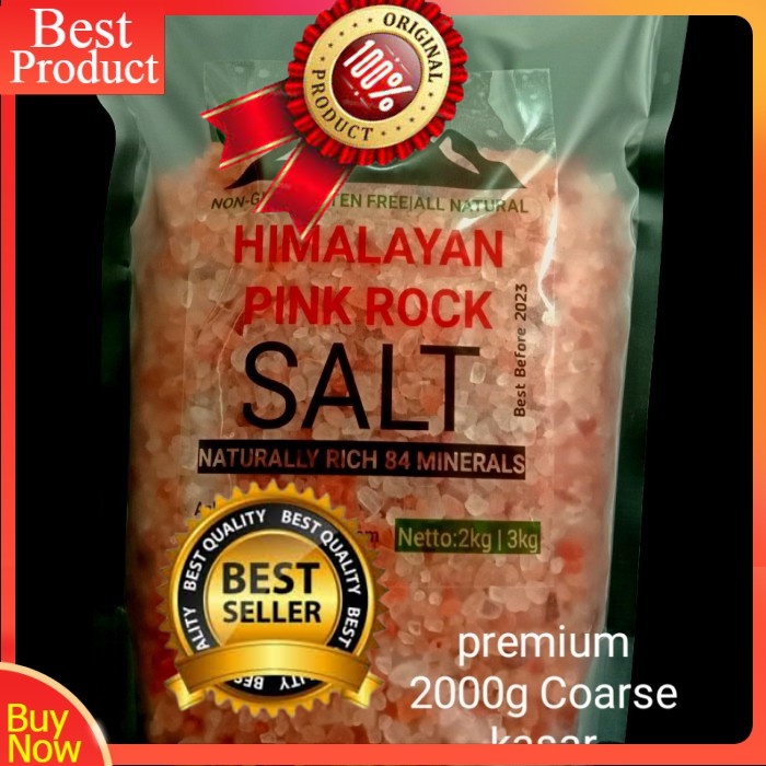 

Garam Himalaya 2kg Kasar Premium Original Himsalt Product of Pakistan