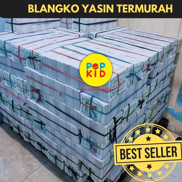 GROSIR BLANGKO YASIN TANPA COVER 128 HALAMAN LEM - TERLARIS