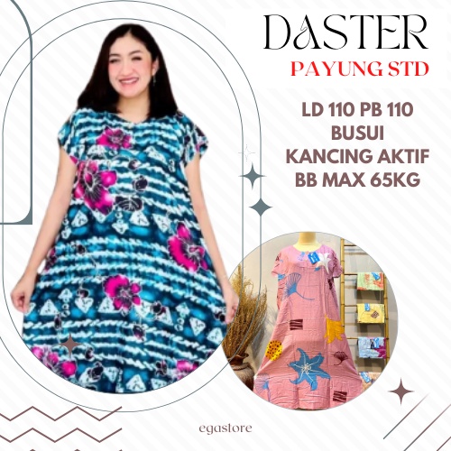 DASTER PAYUNG STANDART RAYON SANTUNG