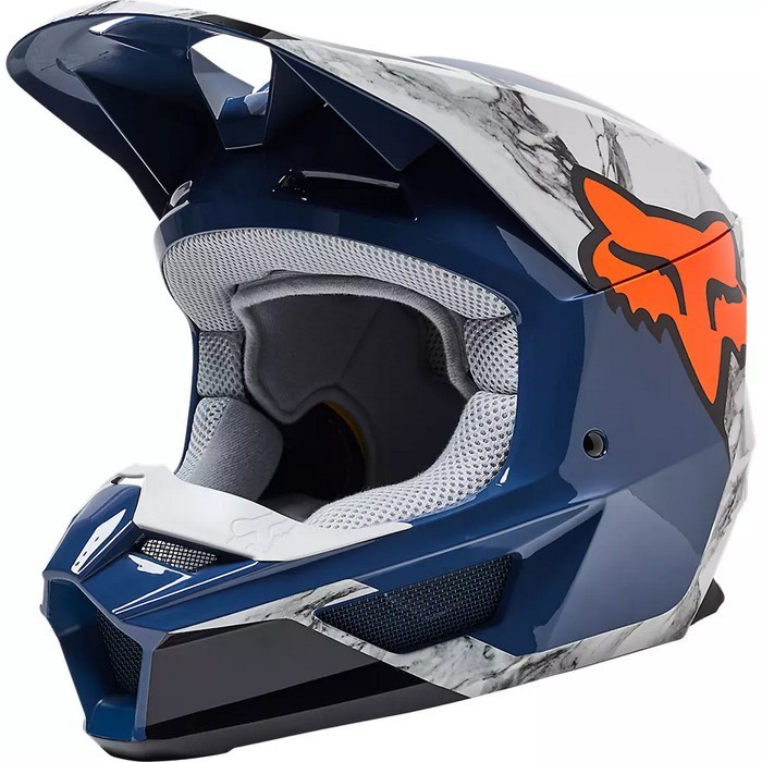 HELM FOX V1 KARERRA HELMET - DARK INDIGO
