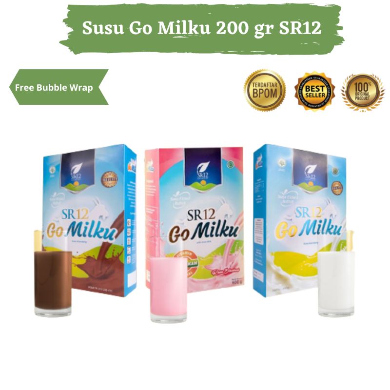 

SR12 Go Milku Susu Etawa 200 gr