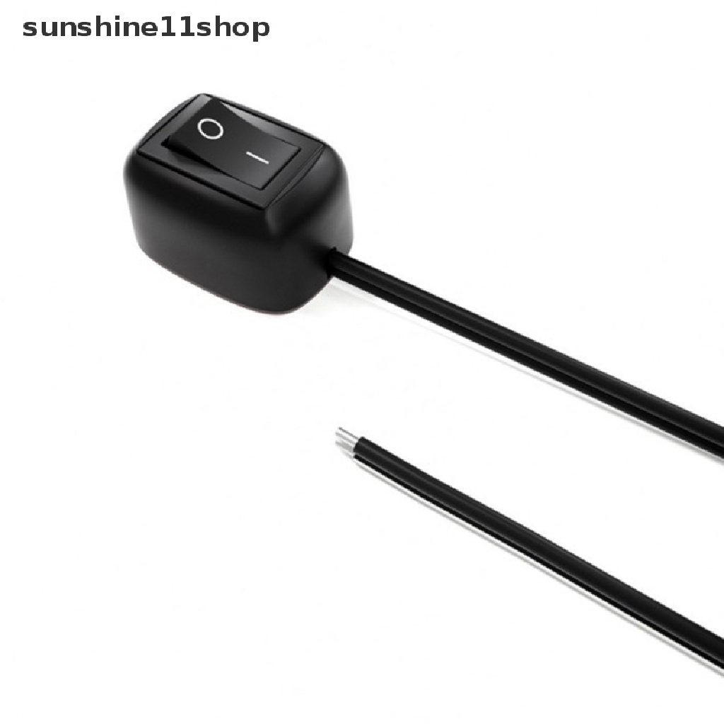 Sho Saklar Mobil Saklar Toggle Tipe Tempel Dengan Kabel 60cm/100cm Untuk Lampu Neon N