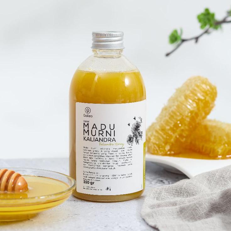 

➢ Murni Kaliandra 350 gr Galleo Pure Natural Raw Honey Premium ℮