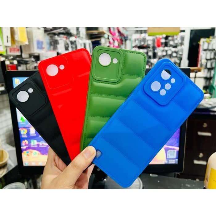 PUFF CASE Shockproof Oppo A17/A17K/A55 4G/A57 4G/A77S/A74 4G/A95 4G/A96 5G/Reno 4/Reno 4F Softcase Matte Case Bantal