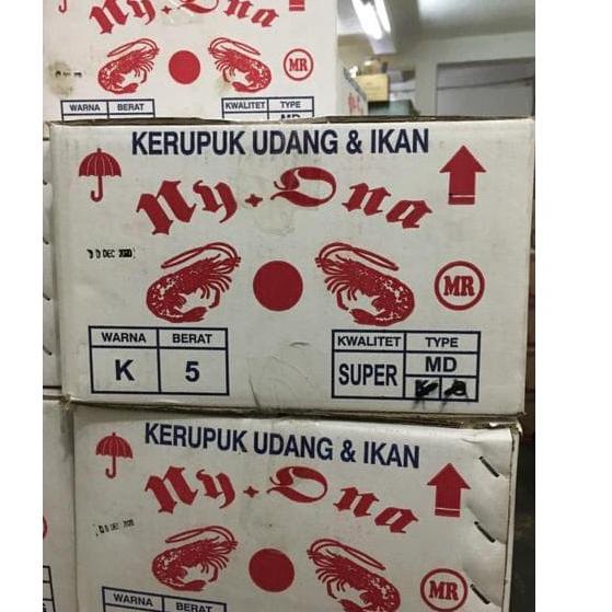 

♀ Kerupuk Udang Ny. Ona dus / Kerupuk Udang Nyonya Ona Dus 5kg ☑