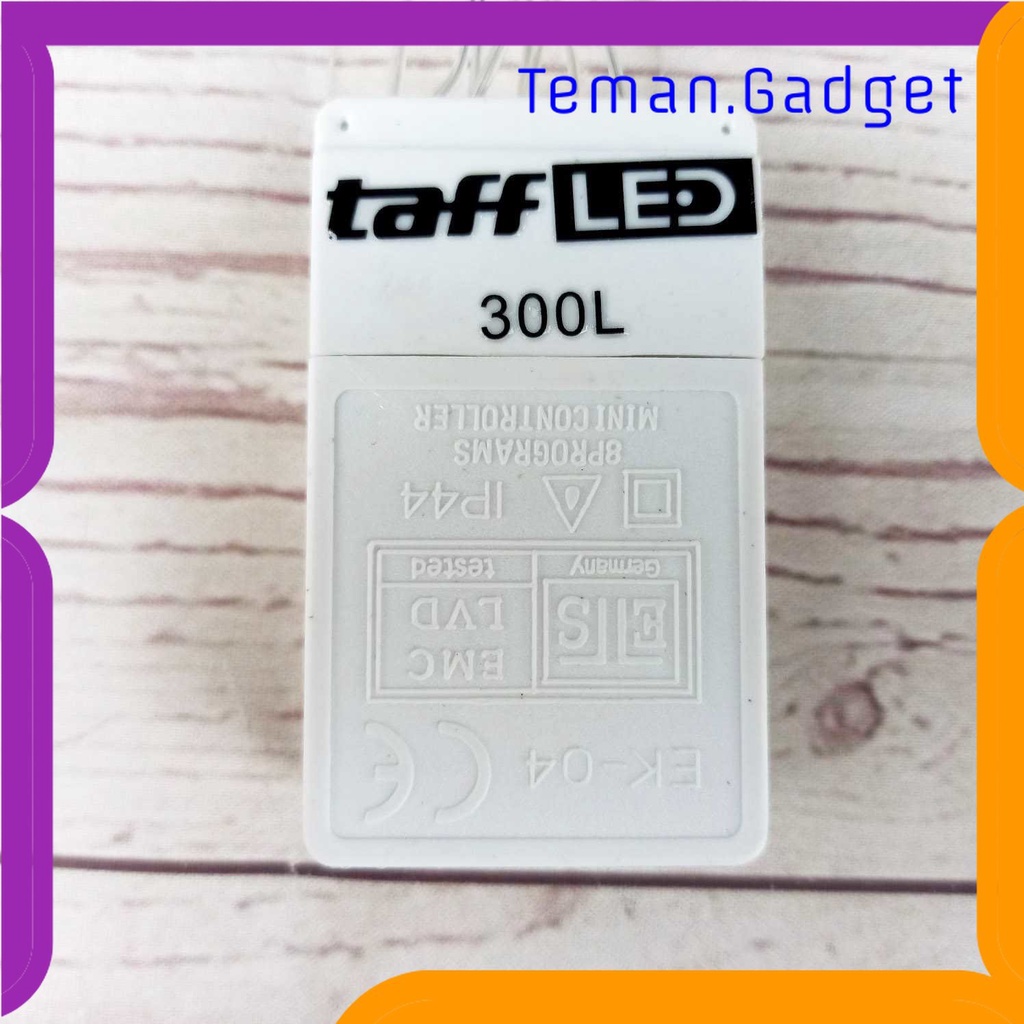 TG-LMP TaffLED Lampu Hias Gorden String Lights Wedding Decoration 3x3 Meter - 300L