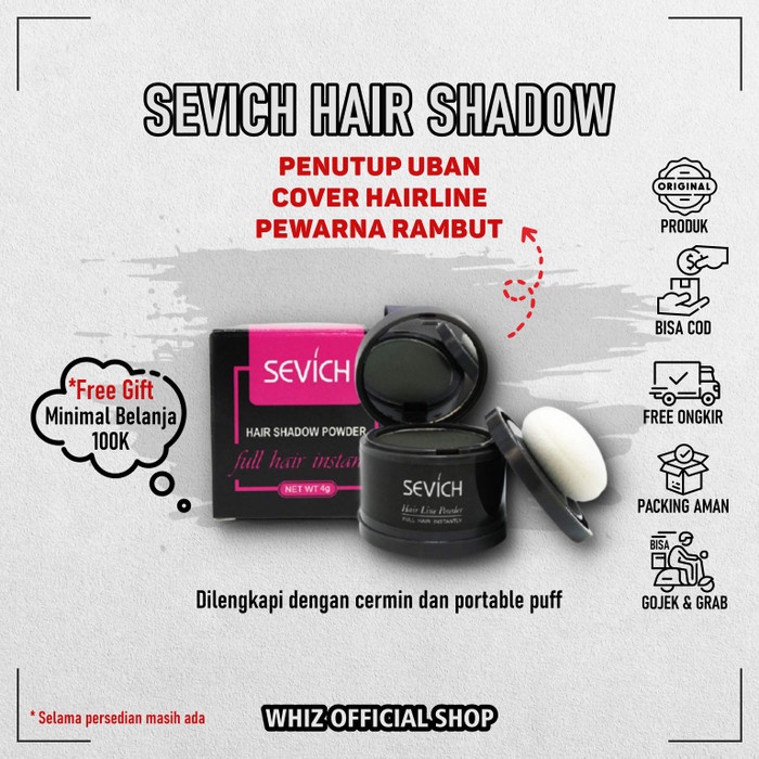 Colt Sevich Hair Shadow Powder Bedak Rambut Tipis