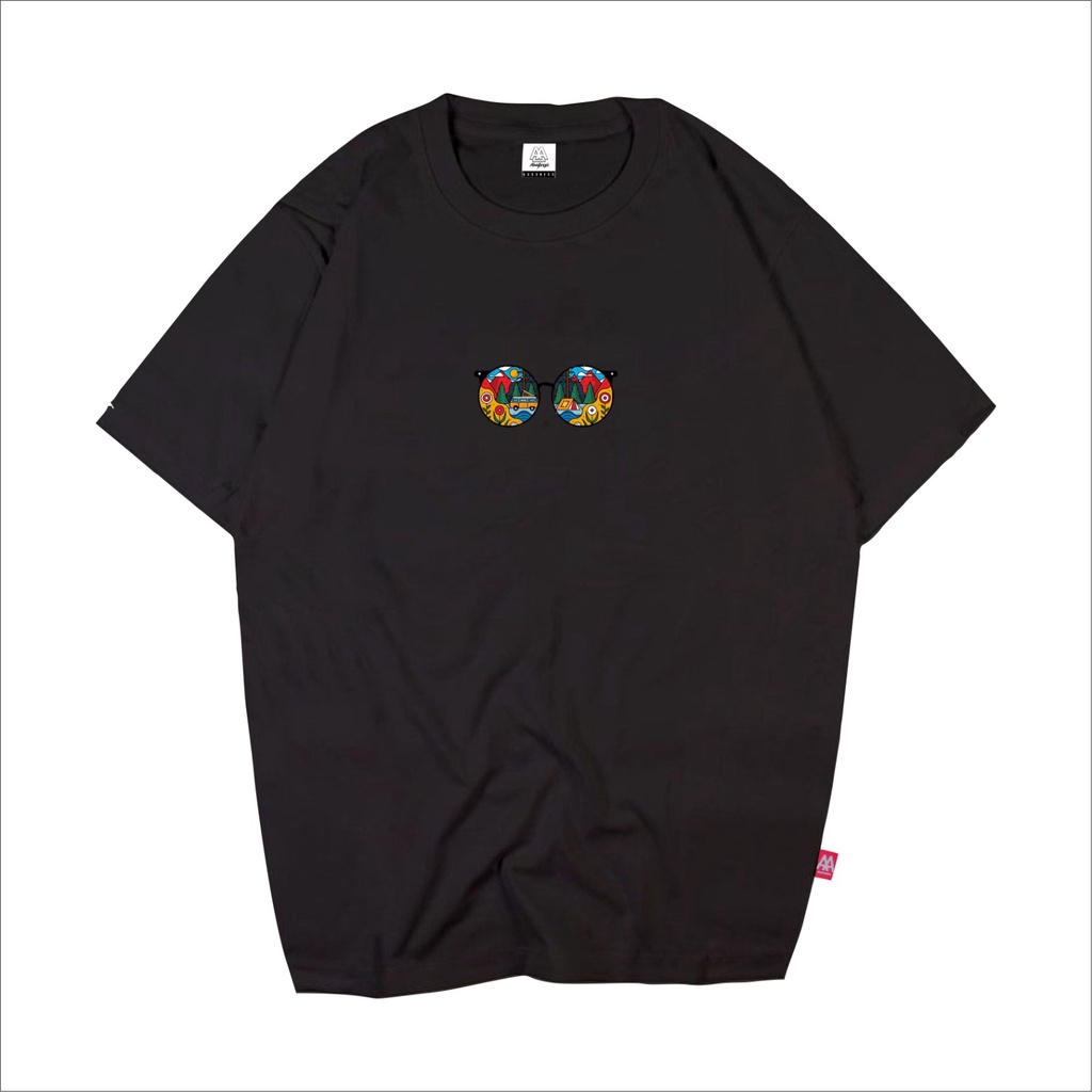KAOS SIMPEL PRIA / TSHIRT DISTRO / SIMPLE / GLASSES VIBES / SURFING / TRIPPY / SUNDAY / COWOK CEWEK 