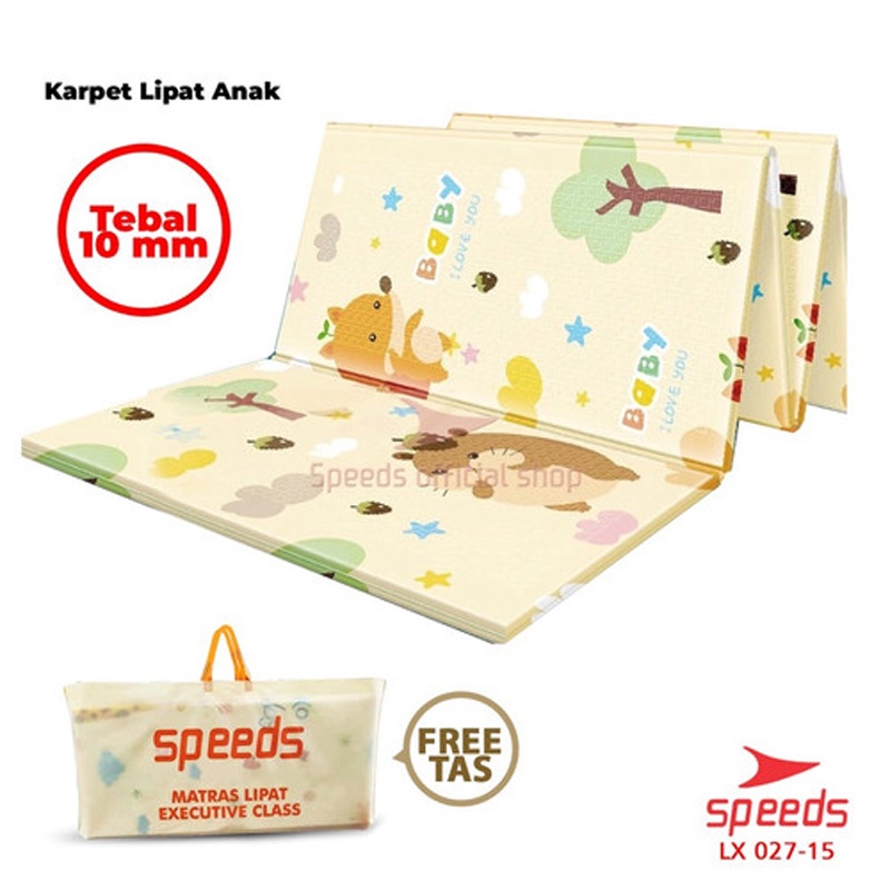 Karpet Lipat Premium Playmat Bayi Karpet Bayi 180x200 cm Matras Bayi Playmat Foam Lipat