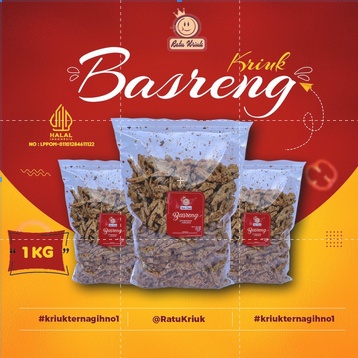 

Basreng Daun Jeruk Ternagih 1Kg/1000gr Ratu Kriuk