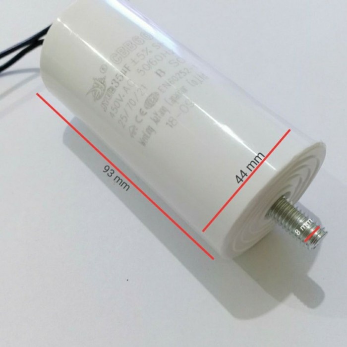 Kapasitor Capacitor Cbb 60 35Uf 450Vac