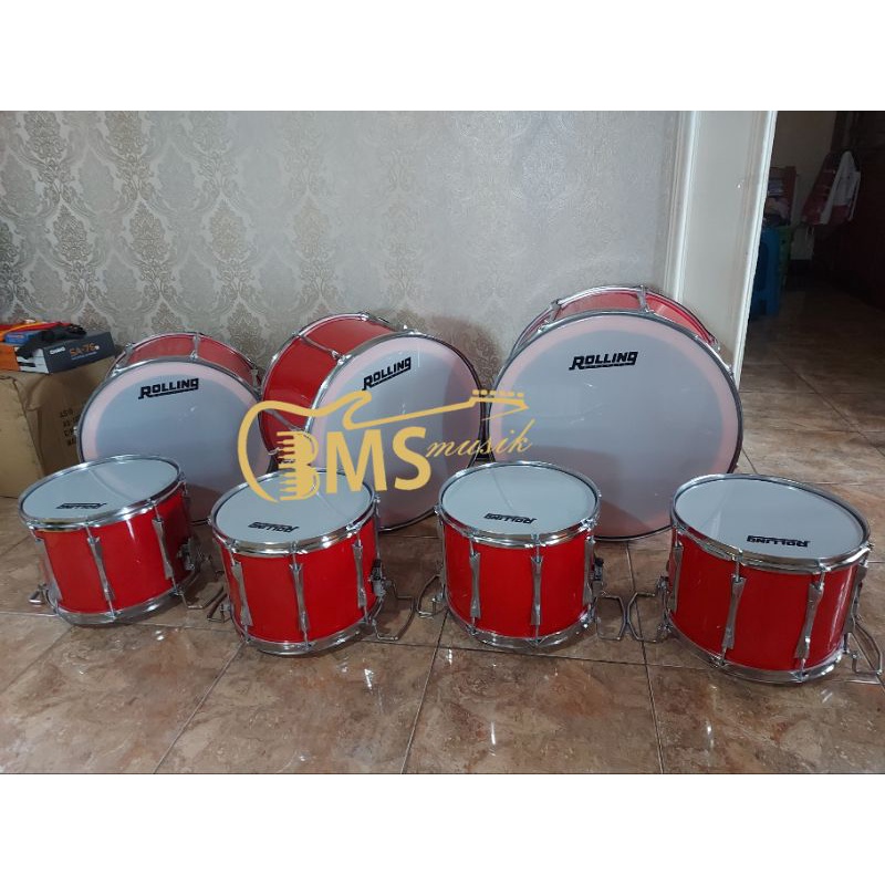 Paket drumband SD 31 Personil build up pakai Harnes