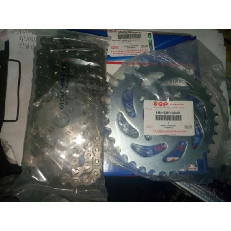 RANTAI GEAR GIR GEAR SET SUZUKI NEW SMASH SMASH TITAN SGP