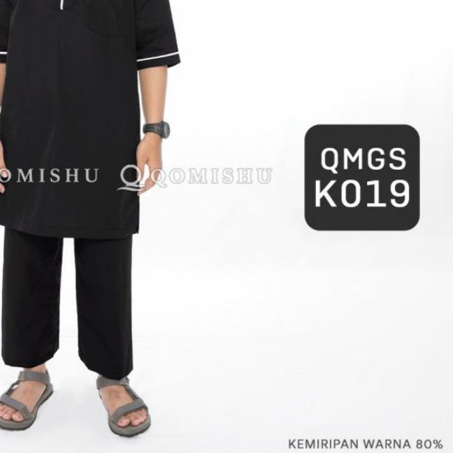 ➳ BISA COD (FREE KOPYAH) SETELAN BAJU CELANA / KOKO PAKISTAN SETELAN QOMISHU ♚