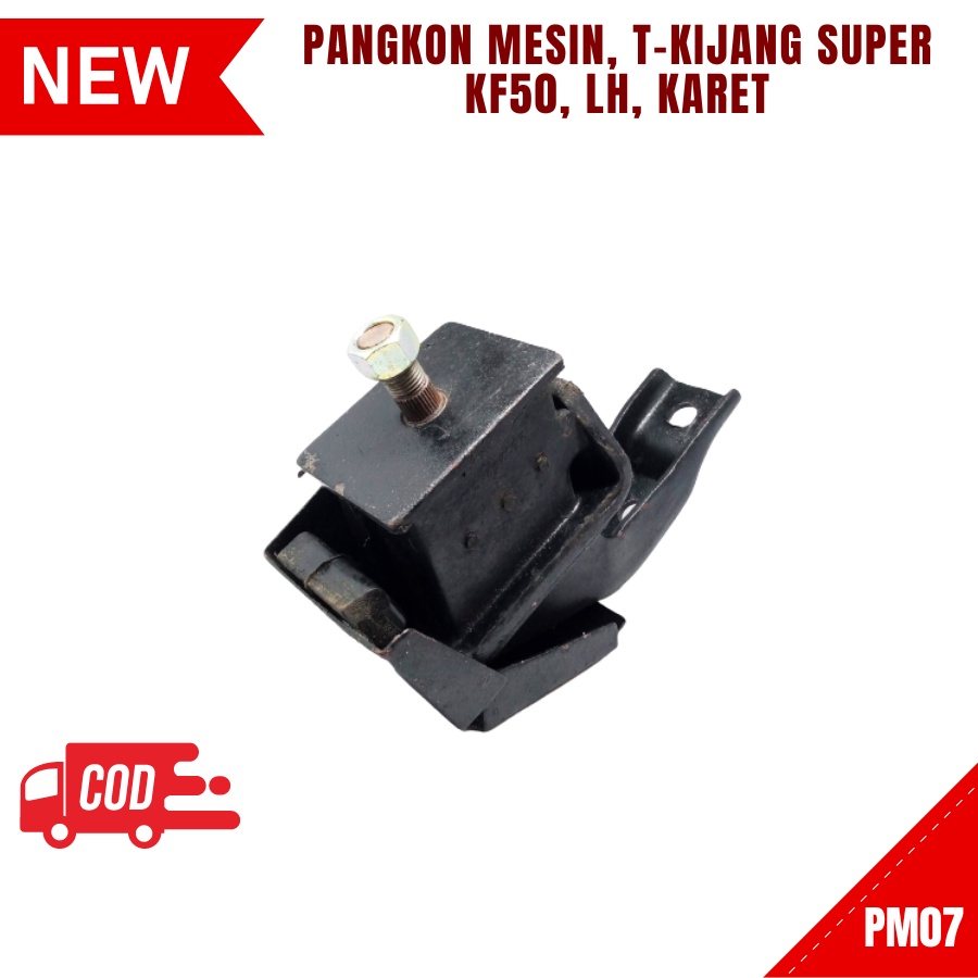 Pangkon mesin, T-KIJANG SUPER KF50, LH, Karet Dudukan Mesin Engine Mounting Toyota Kijang Super