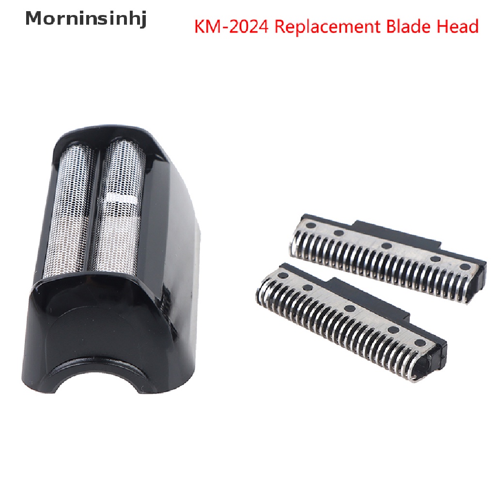 Mornin Kepala Pisau Cukur Pengganti Untuk KM-2024 Mesh Blade Net Shaver Parts id