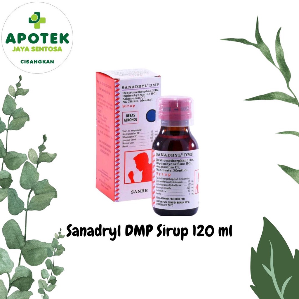 Sanadryl DMP Sirup 120 ml