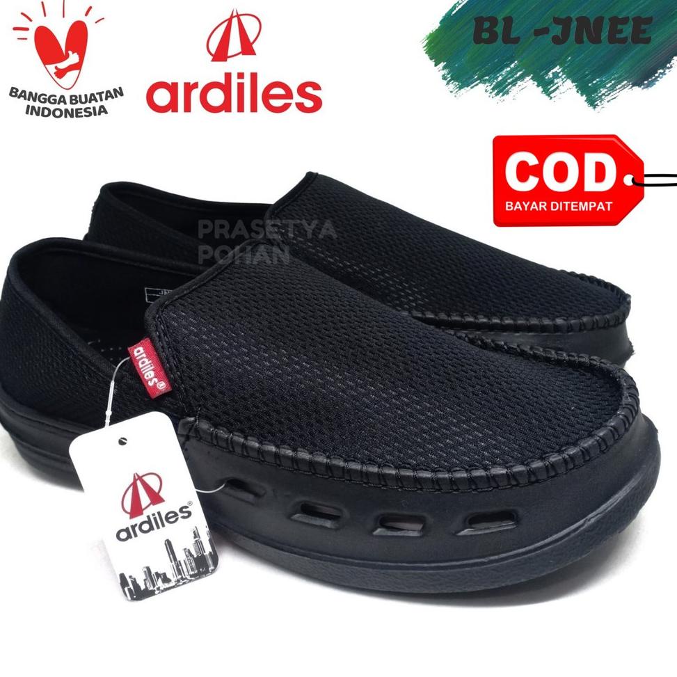VIRAL Sepatu Ardiles Slip On Pria Hitam Original Ardiles - Sepatu Ardiles Pria