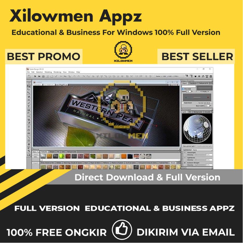 [Full Version] Strata 3D CX Pro Design Graphics Lifetime Win OS