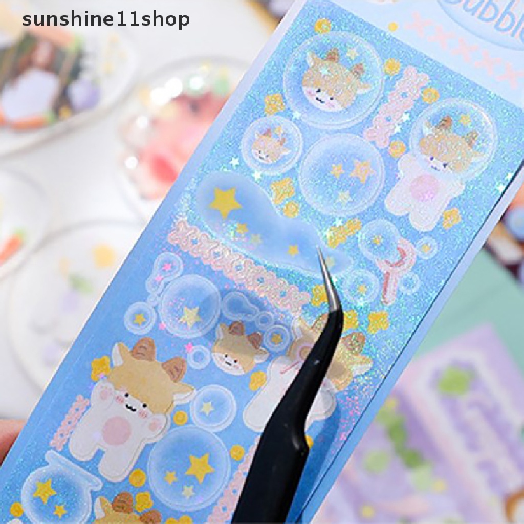 Sho6 /8 /12pcs a pack Kawaii Renda Tepi DIY washi tape scrapbooking diary scene Bingkai Foto Dekorasi Lucu er Alat Tulis Sekolah N