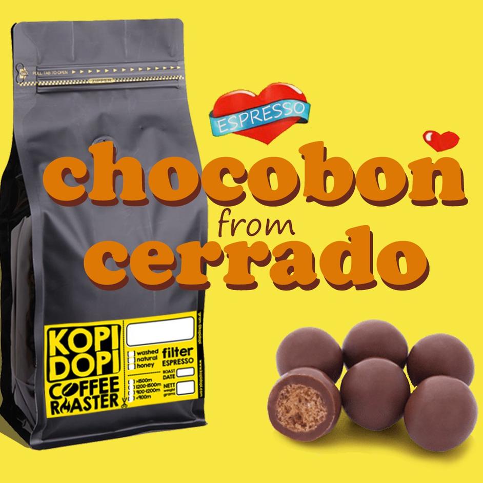 

❀ Kopi Espresso Brazil Chocobon from Cerrado Bourbonut Natural 1 kg 1kg ☜