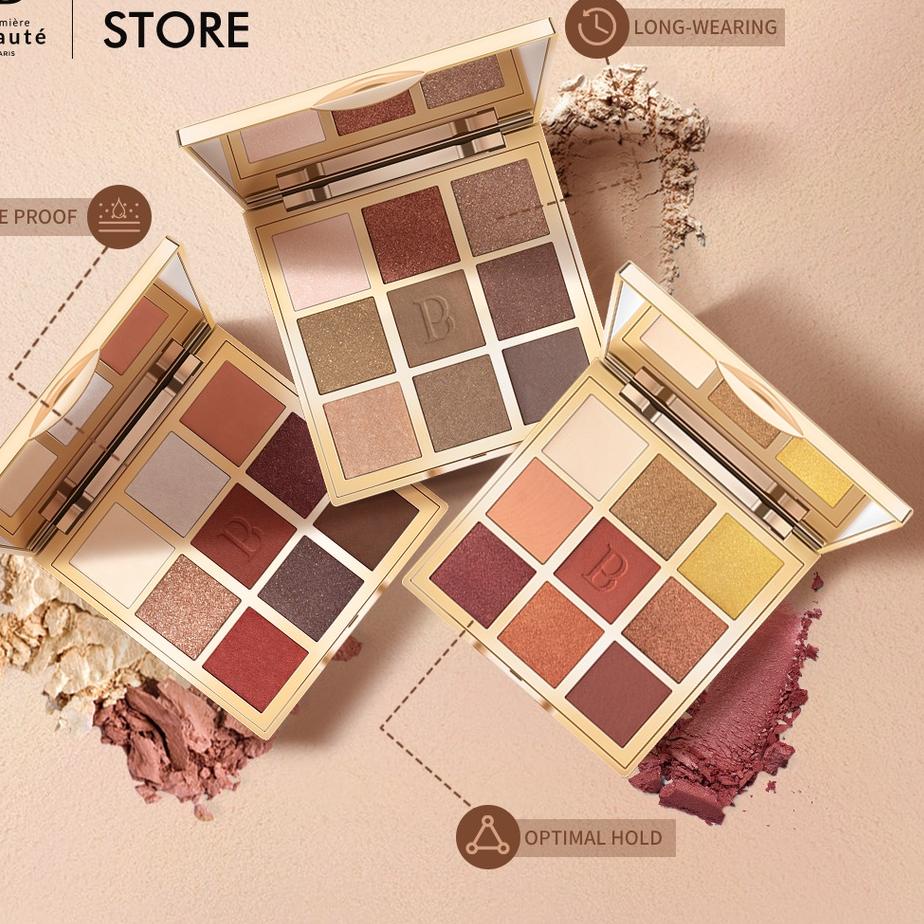 ★ Premiere Beaute Batik 9 Color Eye Shadow Eyeshadow Palette All-in-one Eyeshadow Original eyeshadow