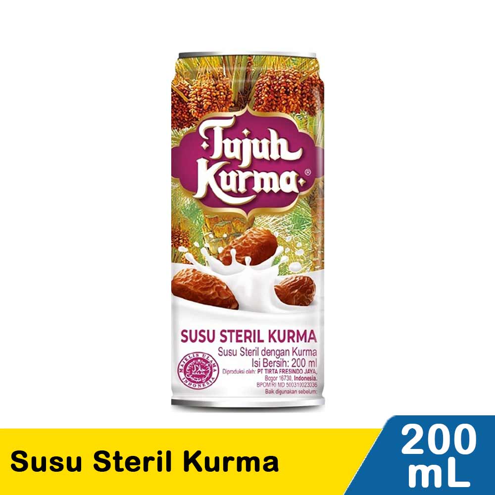 

Tujuh Kurma Susu Steril Minuman Susu Kurma 200 ML