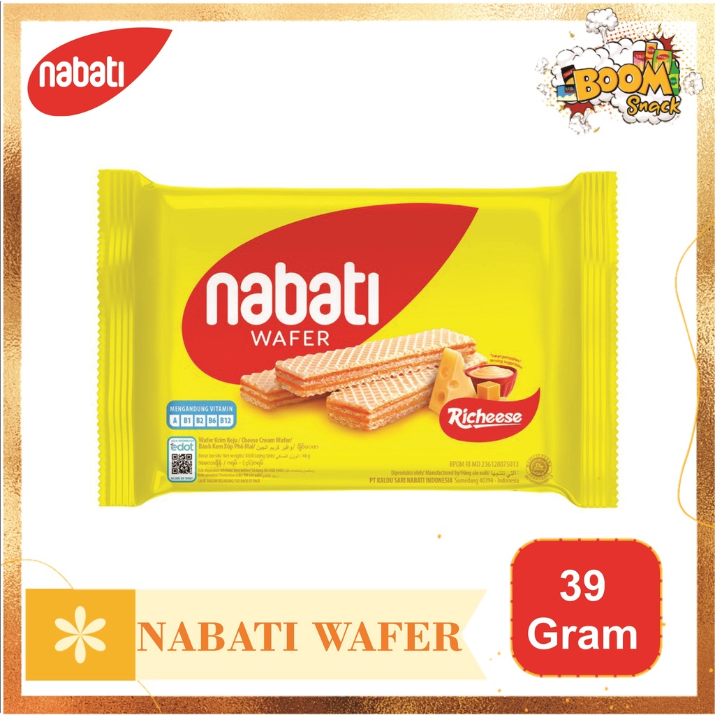 PCS - Nabati Wafer 2000an Kemasan 39 Gram