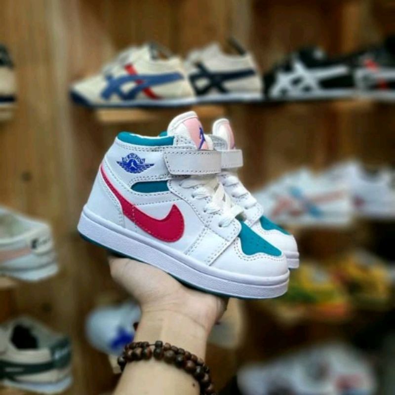 Sepatu Anak Laki Laki Perempuan Nike Air Jordan Anak Sepatu Sneaker Kasual Anak Cowo Cewe