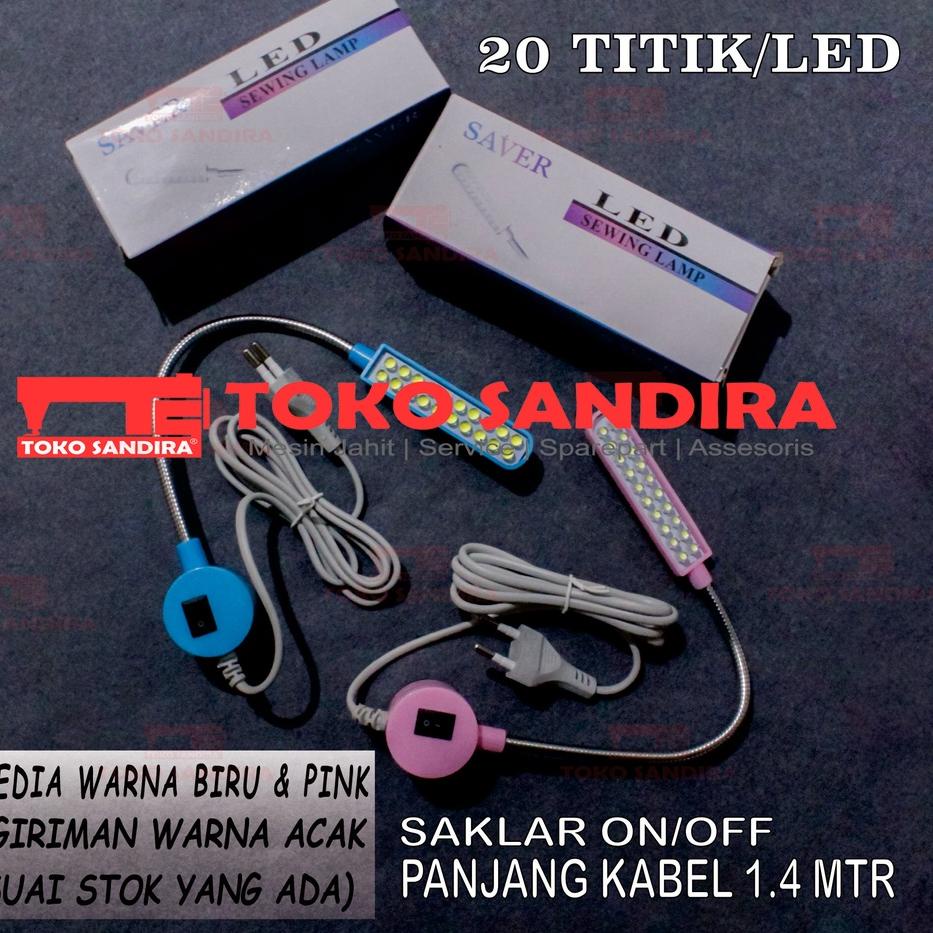 Penjualan Favorit Lampu led mesin jahit 20 titik Magnet/lampu led mesin jahit murah/lampu led mesin 