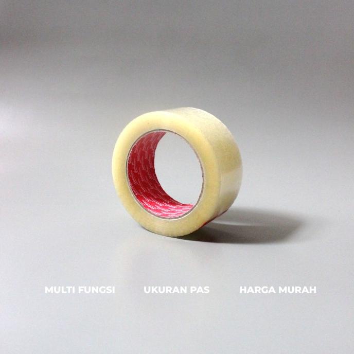 

LAKBAN BENING/COKLAT SOLATAPE 100 YARD 1 DUS ISI 72 HANYA GOSEND&GRAB