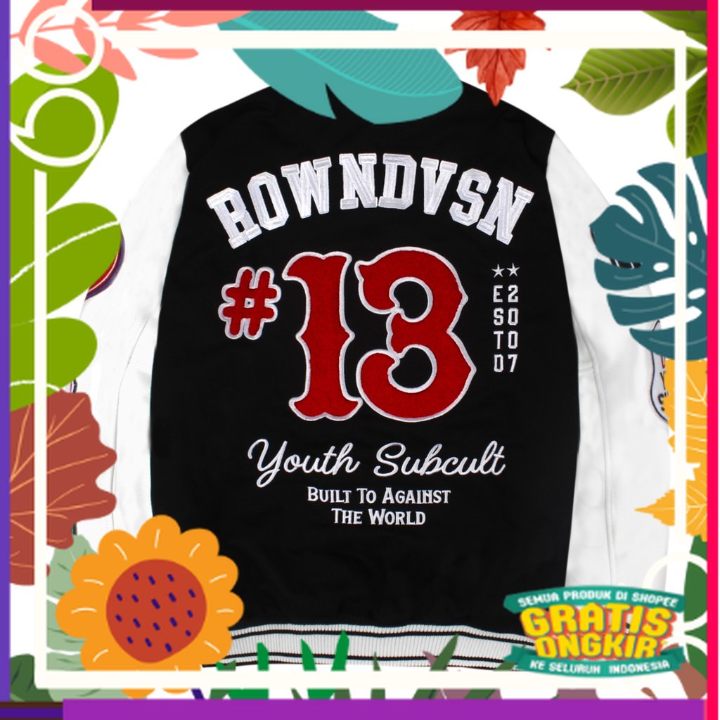 Rowndvsn Jacket Black - Wolfgang Black Varsity Rown Division / green tosca