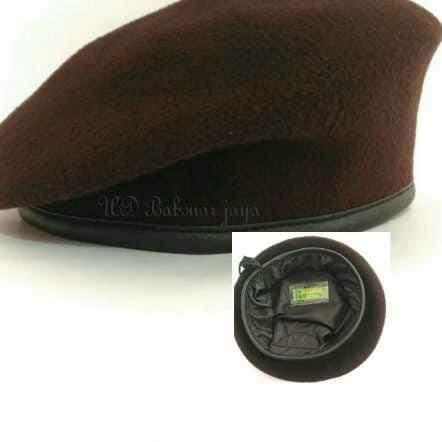 Super Spesial Topi Baret Pramuka Penggalang Penegak Bludru Flanel Bahan Tebal Ukuran Jumbo