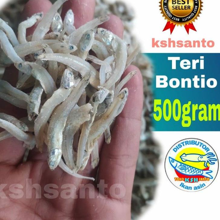 

✸ Ikan asin teri buntio-500gram ❁