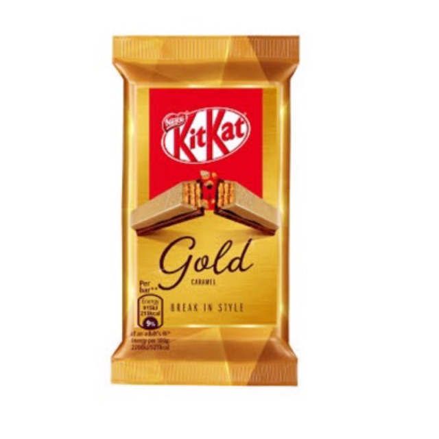 

WAFER CHOCOLATE | KIT KAT GOLD 4F 35G | COKLAT KIT KAT GOLD | VALENTINE